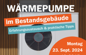 Wärmepumpe im Bestandsgebäude – Vortrag von Markus Frieske