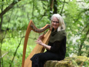Veranstaltungshinweis Alte Mühle Rüsselsheim Mitsingkonzert zu meditativer Harfenmusik in der Alten Mühle