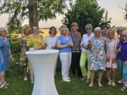 Jubiläumsspenden und 30 Jahre Engagement Kulturfrauen unterstützen Restaurierung und Pflege in Bodenheim
