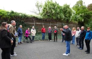 Die Bretzenheimer Lärmschutzwand soll erhalten bleiben Vertreter des Ortsbeirates trafen sich mit der Bürgerinitiative