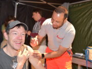 Zahlreiche ABI-Tests und noch mehr Impfungen Gesundheitsangebote des Lions Club auf dem Hochheimer Wochenmarkt