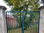 Tor am Jüdischen Friedhof strahlt in neuem Glanz Hechtsheimer Feuerwehr löste ihr Versprechen ein