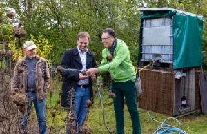 Ausgeklügelte Lösung hilft dem Kräutergarten Natur- und Vogelschutzverein ist durch die Afrikanische Schweinepest eingeschränkt