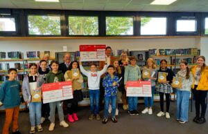 Bürgermeister prämiert siegreiche Schulklassen