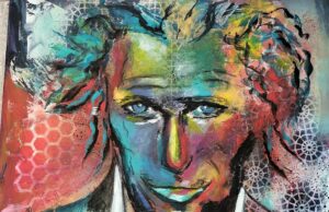 Leuchtende Farben gegen graue Tage Führung zur Rathausausstellung „Farbenspiel“ am 1. November um 17 Uhr