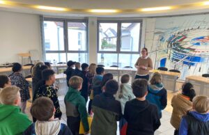 Schüler und Schülerinnen zu Besuch im Rathaus