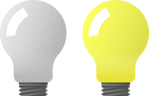 Beleuchtung am Mainufer