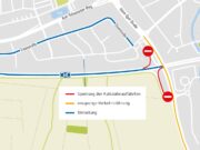 Baustelle von Hessen Mobil auf L3040: Stadt weist auf Umleitung hin