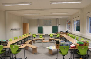 Grundschule Hasengrund: Unterricht in Modulbauten gestartet