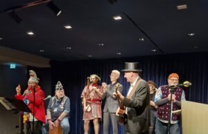 Wo Saturn singt und lacht Fastnacht >>>Initiative Römisches Mainz feierte die „Saturnalien“