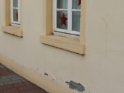 Fassade der Ortsverwaltung bröckelt Ortsbeirat fordert Instandhaltung des Stadtteil-Wahrzeichens