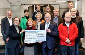 Die regionalen Tafeln freuen sich über 50.000 Euro Volksbank Alzey-Worms setzt ein Zeichen der Solidarität