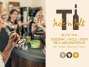 Im Dezember heißt es wieder „taste’n’talk“ in der Tourist-Info & Vinothek Hochheim am Main
