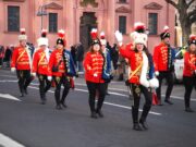 Die Mainzer Garden begrüßten das neue Jahr Neujahrsumzug der Garden lockte in die Innenstadt
