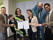 Schulverbund Kreis GG Mitte Kooperationsvereinbarung im Landratsamt unterzeichnet