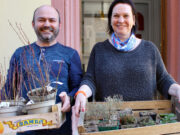 Pflanzen-Verschenk-Aktion für die Gartenfreunde Gemeinde schnürte 62 sinnvolle Pflanzenpakete