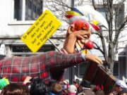 Kaiserwetter beim König der Mainzer Umzüge Straßenfastnacht >>>Spektakulärer Rosenmontagszug zog bei strahlendem Sonnenschein durch die prall gefüllte Innenstadt