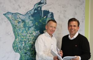 Hand in Hand zusammenarbeiten Nauheims Bürgermeister macht Antrittsbesuch beim Landrat