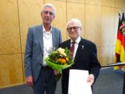 Ehrennadel des Landes für Paul Stenner Würdigung >>>Laubenheimer Urgestein im Mainzer Stadthaus ausgezeichnet