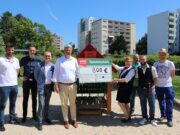 Frühlingsbeginn mit neuem Spielgerät