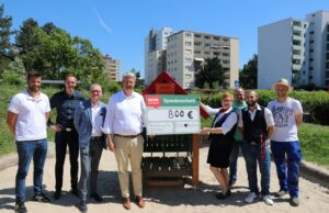 Frühlingsbeginn mit neuem Spielgerät