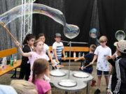 Spaß mit Seifenblasen zum Internationalen Museumstag