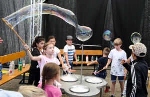 Spaß mit Seifenblasen zum Internationalen Museumstag