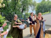 Erstes „Adalfrid und Songart-Schenkungsfest“ in Laubenheim Kultur im Verein >>>Lebendiger Geschichtsrundgang mit HVV-Vereinsfest