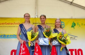 Nika I. regiert in Mainz-Bretzenheim Die Krönung der neuen Brezelkönigin war eines der Highlights des Brezelfestes