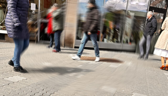 Neustadt. Fußverkehre