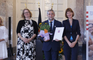 Rüsselsheimer Integrationslotse Mohammad Ghassan Arksousi in Wiesbaden geehrt