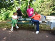 Drei Babbelbänke für Bretzenheim Feierliche Einweihung am Milchpfad neben dem Naturschaugarten