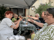 Vier Tage voller Genuss, Lachen und Zusammensein Das Ebersheimer Weinfest lockte viele Genießer an