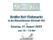 Großer Hofflohmarkt Rüsselsheim Altstadt Ost