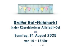 Großer Hofflohmarkt Rüsselsheim Altstadt Ost