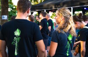 Freitag vor Kerb im Rosengarten