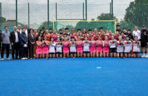 Sport trifft Diplomatie und Wirtschaft Internationales Hockey-Highlight begeistert in Rüsselsheim am Main