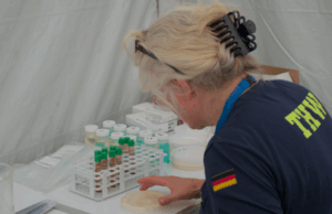 Wie das Selzwasser sauber und trinkbar wird ÜBUNG >>> Technisches Hilfswerk probt in Nieder-Olm den Ernstfall