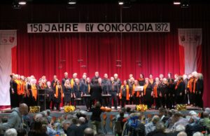 „Hand in Hand“ ins Jubiläum Emotional >>>GV Concordia blickt auf 25 Jahre Free Voices