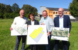 128 neue Wohnungen entstehen in Bretzenheim Planung >>>Stadt und Wohnbau informierten über das neue Wohnquartier „Vor der Frecht“