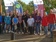 Hohes Engagement sorgt für weniger Müll in Nackenheim RhineCleanUp >>>Rund 30 Freiwillige reinigen Ufer, Wege und Grillplatz