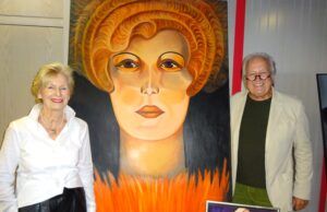 Ein Familienporträt in Farbe Kultur >>>Neue Kunstausstellung in der Ortsverwaltung eröffnet