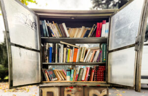 Bücherschrank in der Quellwiesstraße zurückgekehrt Lesen >>>Der Ersatz kommt von den Stadtwerken