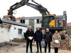 Gebäude im Einkaufszentrum Dicker Busch I wird abgerissen