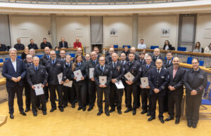 Stadt Rüsselsheim ehrt langjährige Mitglieder der freiwilligen Feuerwehren