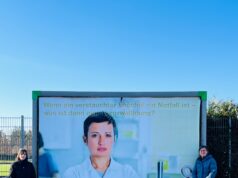 Werbung mit Großplakaten