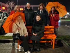 Kostheim leuchtet orange – Zeichen gegen patriarchale Gewalt