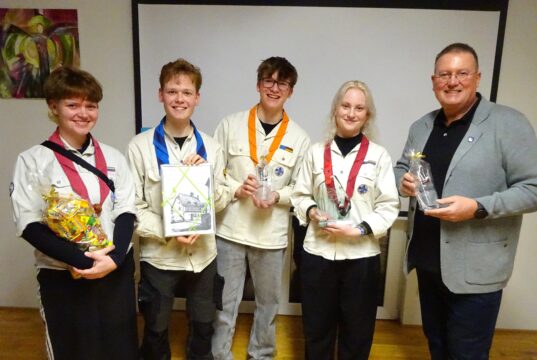 Pfadfinder erhalten den Bretzenheimer Ehrenamtspreis