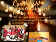 „Candlelight-Weihnachtssingen“ mit disharmonix am 15.12. in der Laurentiuskirche in Trebur