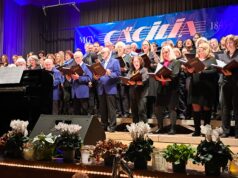 Ein Zug rast durch die Halle – „Cäcilia“ begeisterte beim Jahreskonzert